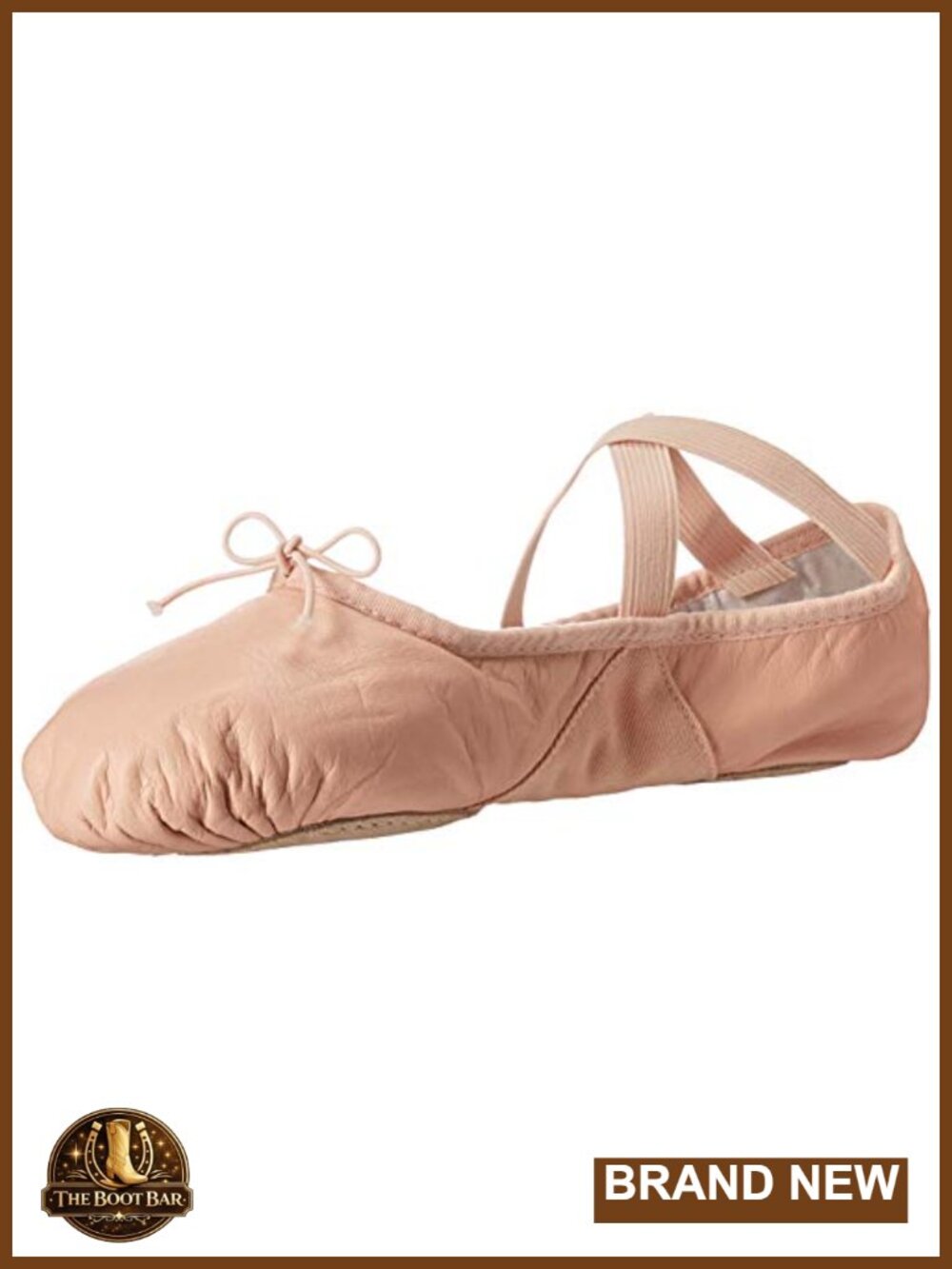 Ballet Dance Shoes Split Sole Leather Canvas